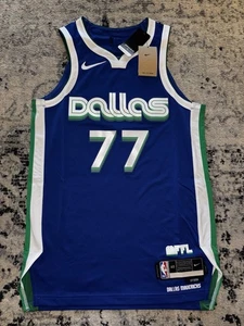 Nike Authentic Doncic 2022-23 Dallas Mavericks City Ed Size 40 = Small Jersey - Picture 1 of 11