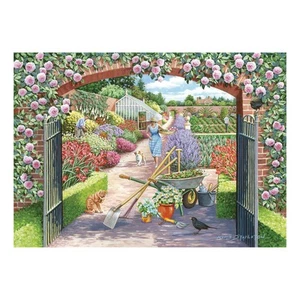 House of Puzzles Walled Garden Jigsaw Puzzle (BIG 250 XL Pieces) - Picture 1 of 1