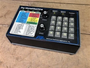 AEA MM-3 The Morse Machine Electronic CW/Morse Code Practice Keyer Morse, A - Imagen 1 de 7