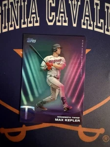 Tarjeta base 2022 Topps X Steve Aoki fiesta de béisbol Max Kepler Texas Rangers #115 - Imagen 1 de 4