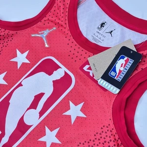 Nike Jordan Trae Young #11 2022 NBA 75th All-Star Swingman Trikot Rot Medium Neu - Bild 1 von 7