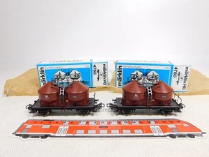 Märklin H0 AC 2x 4760 Container Car for Fine Bulk Materials M SNCF Mint + Box # - Picture 1 of 5