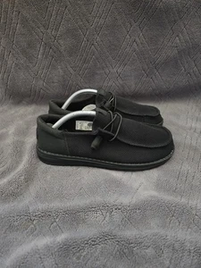 Hey Dude Wendy Funk scarpe mono slip on da donna taglia 7D sneakers nere - Foto 1 di 9