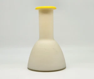 Murano Mid Century Modern Italienische Milchglas Vase von Opalina di Vinci - Bild 1 von 11