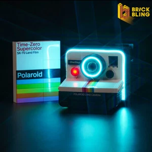 LED Licht Kit für LEGO Polaroid Camera OneStep SX-70 21345 DIY Blau Upgraded  - Bild 1 von 12