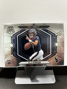 2023 Panini Mosaic C.J. Stroud NFL Debut RC Silver Texans Rookie ND-3 - Picture 1 of 2
