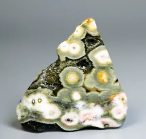 Natural Ocean Jasper Agate Eye Quartz Crystal Stone Pendant Mineral Specimen - Picture 1 of 10