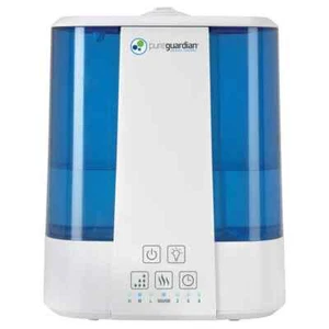 Pure Guardian 2-Gal Humidifier 12.2" x 8.66" Warm Cool Mist Top Fill Ultrasonic - Picture 1 of 5