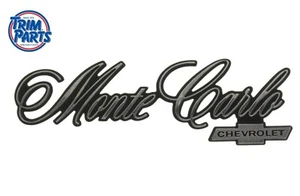 Trim Parts 1675 - 1976-1977 Monte Carlo Rear Panel Trunk Decklid Emblem USA Made - Picture 1 of 2