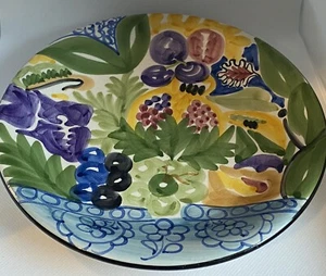 Pavanol Martinique 8" Salatteller, handbemalt in Portugal. Top Zustand - Bild 1 von 5