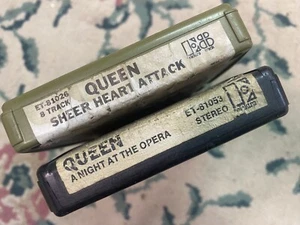 Queen 2x8 Track LOT Sheer Heart Attack, A Night At The Opera Bohemian Rhapsody! - Bild 1 von 3