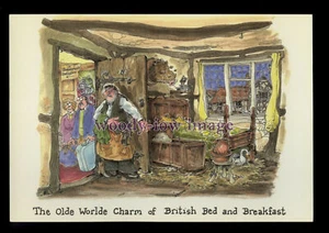 BE190 - Olde World Charm of the British B&B.!?!? - Große Besley Comic P'Card - Bild 1 von 1