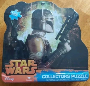 Star Wars Boba Fett Puzzle 1000 Teile Disney Cardinal Dose versiegelt Familie ROTJ ESB - Bild 1 von 5