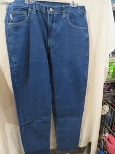 NWT Mens Blue Denim Carhartt Jeans, 38 X 36 - Picture 1 of 3