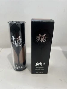 KVD Kat Von D Lock-It Deep 74 Warm Foundation 30mL/1.0Fl. Oz NWB Discontinued - Picture 1 of 2