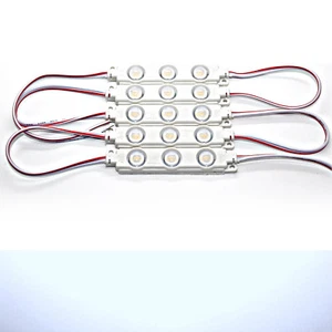 20x - neutral weiß 7000K - LED Module -DC 12V 3x 5730 SMD Werbetechnik Injektion - Picture 1 of 1