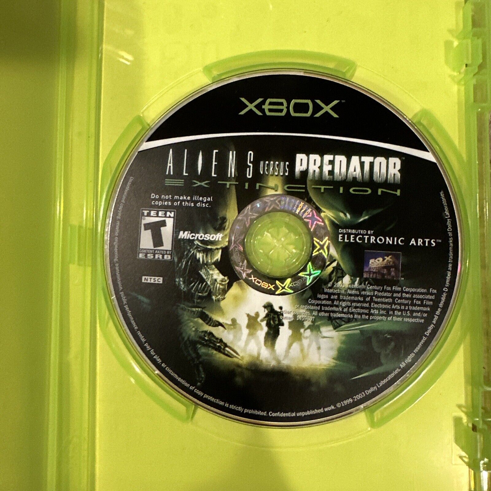 Aliens vs. Predator Extinction PlayStation 2 Game For Sale