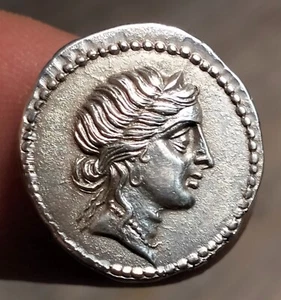 JULIUS CAESAR ,Roman Silver Denarius Novelty Minted Coin! - Bild 1 von 4