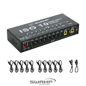 SWAMP ISO-10 Isolated Power Supply Station for Guitar Effects Pedals USB Output - Picture 1 of 7