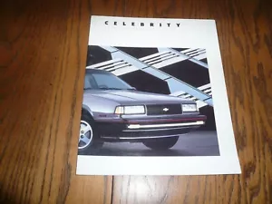 1988 Chevrolet Celebrity Sales Brochure - Vintage - Picture 1 of 10