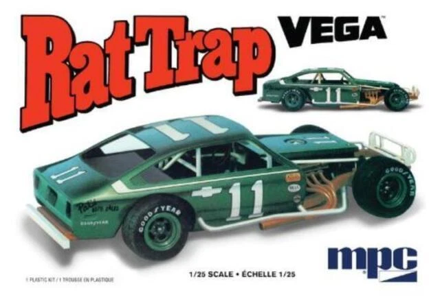 MPC Chevy Vega Rat Trap 1:25 Model Car Kit - Green (MPC905)