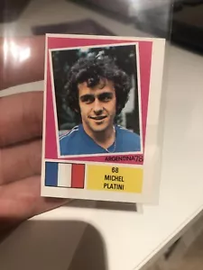 1978 FKS Argentina World Cup France Michel Platini #68 Rookie Investment ππ₯ - Picture 1 of 2