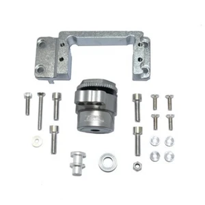 GPM Alum Servo Mount +25T Servo Horn w/Built-In Spring Grey : 8S Kraton/Outcast - Picture 1 of 4