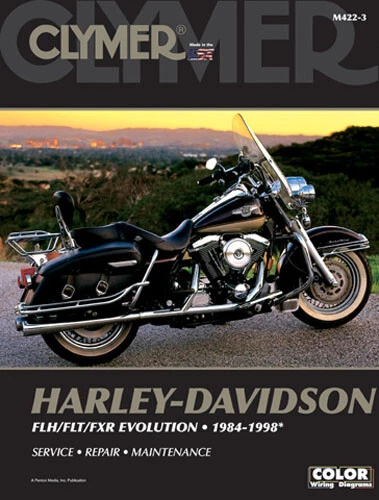 Harley-Davidson Tour Glide Classic CLYMER 1984-1991 MANUAL DE REPARACIÓN M422-3 Foto 1 de 2