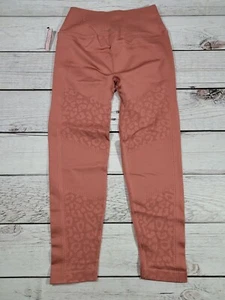 Leggings donna Victorias Secret VS rosa senza cuciture ghepardo medio nuovi con etichette D5 - Foto 1 di 7