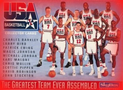 92 SkyBox USA Basketball "COLLECTOR SET" ##1-100 COMPLETE YOUR SET [new 7/2024] - Image 1 of 2
