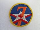 WW 2 US Army Air Force 7th Air Force Embroidered Quilted Back Shoulder Patch