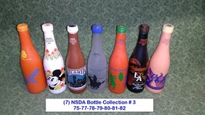 7 Bottles NSDA Bottle Collection #3 75-77-78-79-80-81-82 - Picture 1 of 4