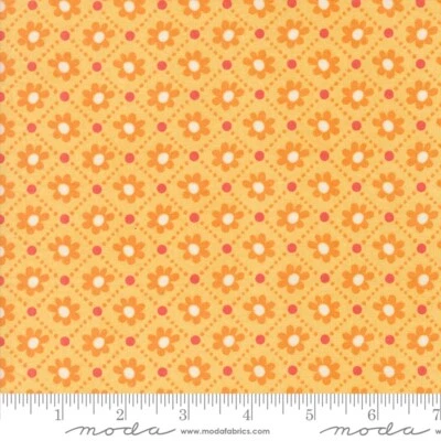 Sunday Brunch Small Floral Check Mimosa by BasicGrey for MODA 1/2 Yard - Image 1 of 2