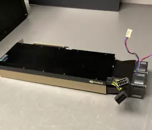 Nvidia A100 H100 Tensor Core cooling adapter for 2 fans. - Picture 1 of 5