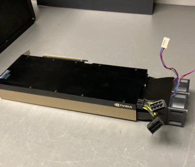 Nvidia A100 H100 Tensor Core cooling adapter for 2 fans. - Image 1 of 4