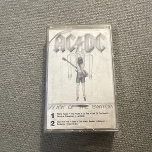 AC/DC - Flick Of The Switch 1983 (Audio Cassette) Atlantic Records - Picture 1 of 5