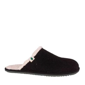 Vegane Hausschuhe recycling Vesica Piscis Footwear Home Slipper schwarz - Bild 1 von 6