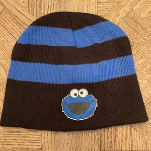 Sesame Street Kid's Hat Cookie Monster Stocking Cap Hat, Acrylic - Picture 1 of 4