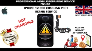 IPHONE 12 PRO CHARGING PORT REPAIR SERVICE - Picture 1 of 3