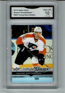 2014 Shayne Gostisbehere Upper Deck Young Guns Rookie Gem Mint 10 #464 - Picture 1 of 1