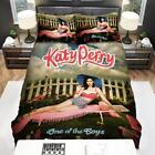 Katy Perry One Of The Boys Songs Quilt Duvet Cover Set Bedroom Decor Kids Single