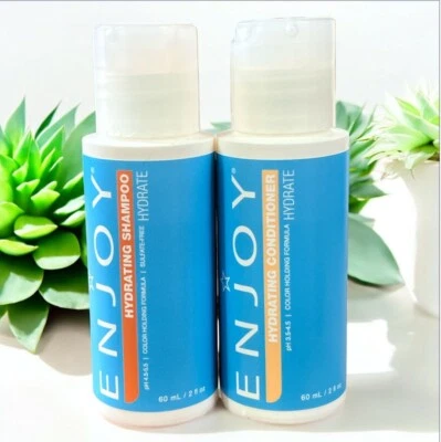 Enjoy Hydrating Shampoo and Conditioner Duo 2 Oz Each (Travel Size) 1Day Ships - Image 1 of 3