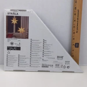 IKEA STRALA Stern Lampenschirm Hängeleuchte grau geometrisch - Bild 1 von 3