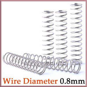 Compression Spring Surface Galvanizing Pressure Small Spring Wire Diameter 0.8mm - Picture 1 of 12