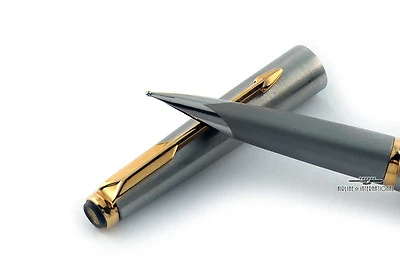 Pluma Estilográfica Parker Vintage C. 1979 Falcon Acero Inoxidable - Extremadamente Rara Foto 1 de 4