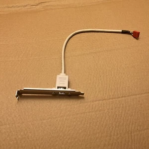 Placa madre panel trasero Firewire 400 puerto único soporte de expansión placa posterior R3A - Imagen 1 de 3