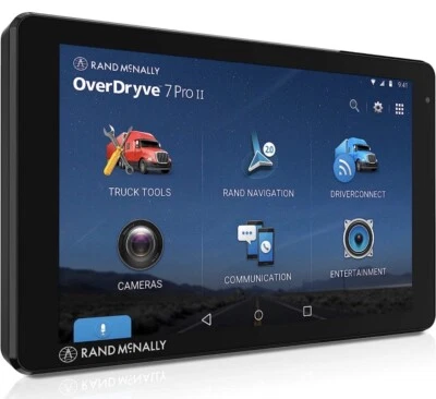 Rand McNally OverDryve 7 Pro Gen 2 7" GPS and Truck Tablet - Black - Image 1 of 4