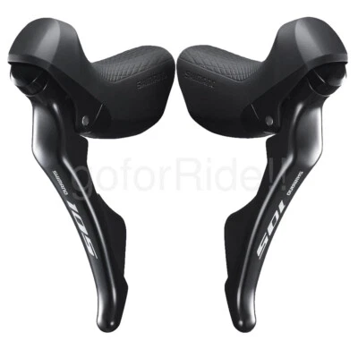 Shimano 105 ST-R7000 2x11 Spd Road Bike Brake Shift Dual Control Lever Set - Image 1 of 4