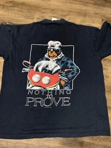 VTG Top Dawg T Shirt- Nothing To Prove - 1993 Rottweiler - No Size Tag- 23 X 27 - Picture 1 of 13