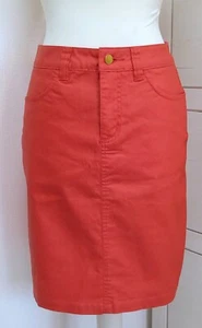 Bonprix Jeansrock orangerot Gr. 38 - Bild 1 von 6